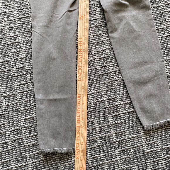 Easel Jeans Denim Distressed Gray Skinny Button Fly Woman's Size S - Picture 8 of 8